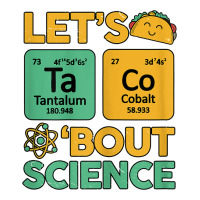 Womens Teacher Shirt Let's Taco Bout Science Cute Chemistry Physics Debie Paper Bag - 10 X 5 X 13 | Artistshot