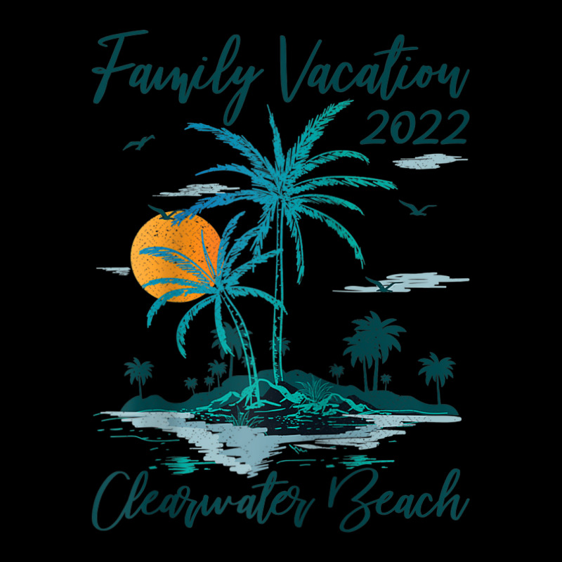 Vintage Family Vacation 2022 Florida Clearwater Beach Raglan Baseball Baby Tee by Tiktify | Artistshot