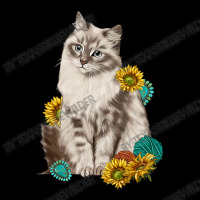 Siberian Cat Sunflower And Gemstone Adjustable Cap | Artistshot