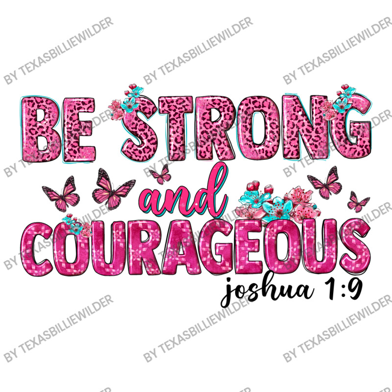 Be Strong And Courageous Cub Paper Bag - 8 X 4 1/2 X 10 1/4 | Artistshot