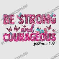 Be Strong And Courageous Medium-length Apron | Artistshot