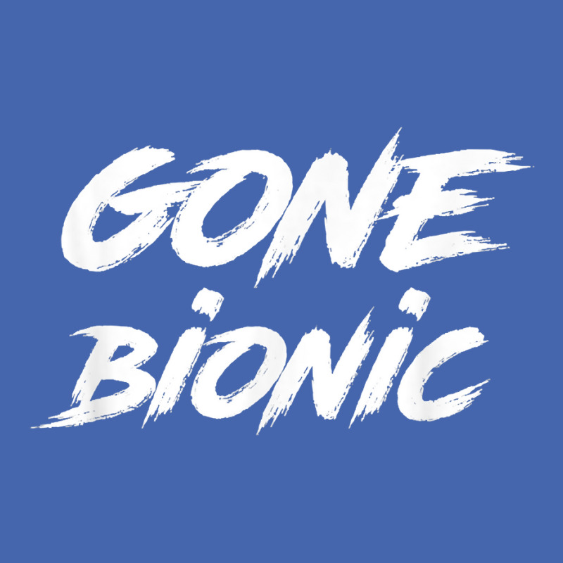 Gone Bionic   Surgery Replacement Hospital Gift T Shirt Mesh cap by survisgn | Artistshot