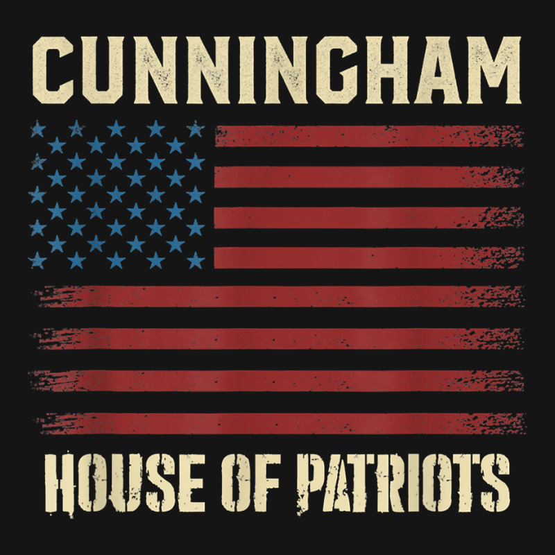 Cunningham Last Name Surname American Flag Family T Shirt Mesh cap by tognifx | Artistshot