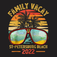 Vintage Family Vacation 2022 Florida St. Petersburg Beach Raglan Baseb T-shirt | Artistshot