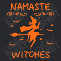 Namaste Witches Broom Gangsta Yoga Halloween Costume Women T Shirt Cop Trucker Cap | Artistshot