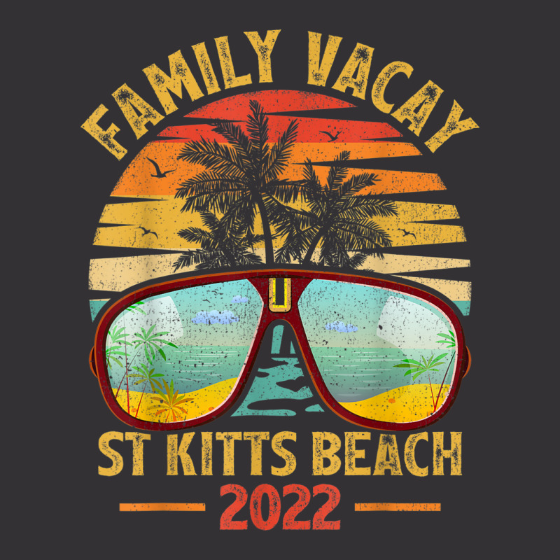 Vintage Family Vacation 2022 Lost Paradise St Kitts Beach Vintage Hoodie And Short Set by Tiktify | Artistshot