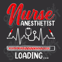 Nurse Anesthetist Loading   Future Crna Nursing Student Vintage Hoodie | Artistshot