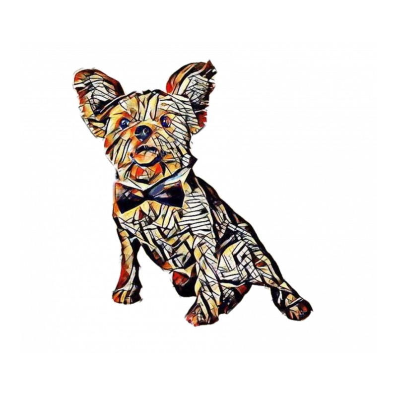 A Yorkshire Terrier Puppy Iso Crop Top by Kemnabi | Artistshot