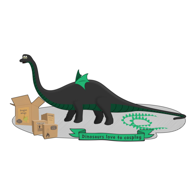 Dinosaurs Love To Cosplay Debie Paper Bag - 10 X 5 X 13 | Artistshot