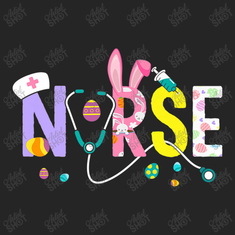 Nurse Cute Bunny Ear Stethoscope Syringe Happy Easter Premium Unisex Hoodie | Artistshot