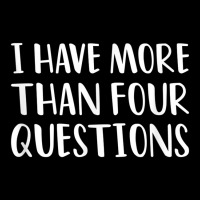 Funny Jewish Passover Seder I Have More Than Four Questions Adjustable Cap | Artistshot