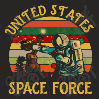 United States Space Force Vintage Funny Science Ladies Fitted T-shirt | Artistshot