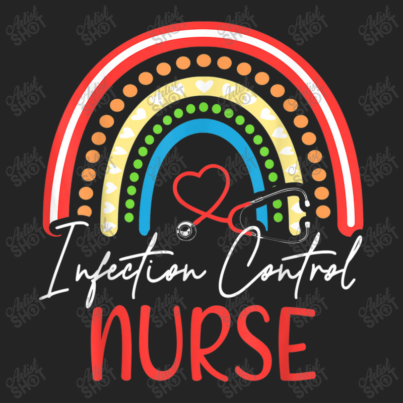 Nurse Infection Control Rainbow Style 3/4 Sleeve Shirt | Artistshot