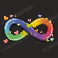 Infinity Symbol Autism Ladies Fitted T-shirt | Artistshot