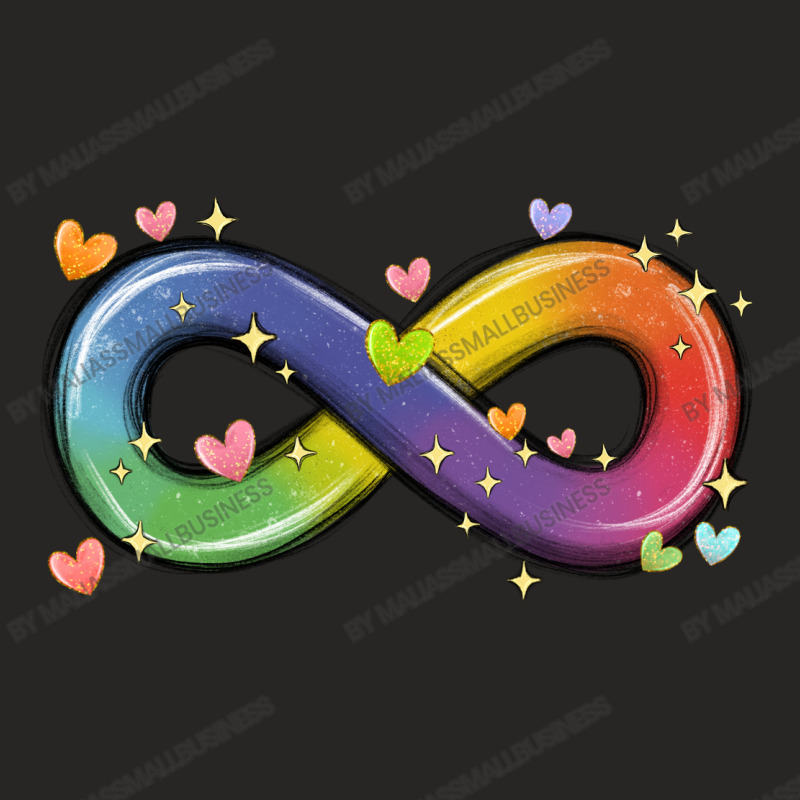 Infinity Symbol Autism Ladies Fitted T-Shirt by MaliasSmallBusiness | Artistshot