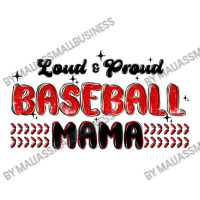 Loud And Proud Baseball Mama Men's Long Sleeve Pajama Set | Artistshot