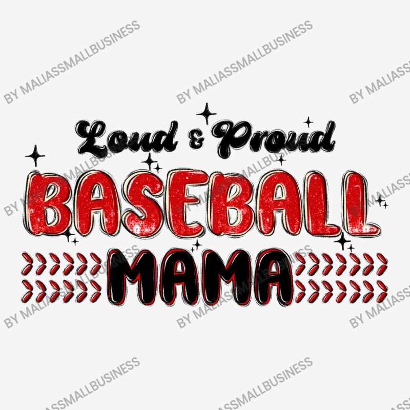 Loud And Proud Baseball Mama Classic T-shirt | Artistshot