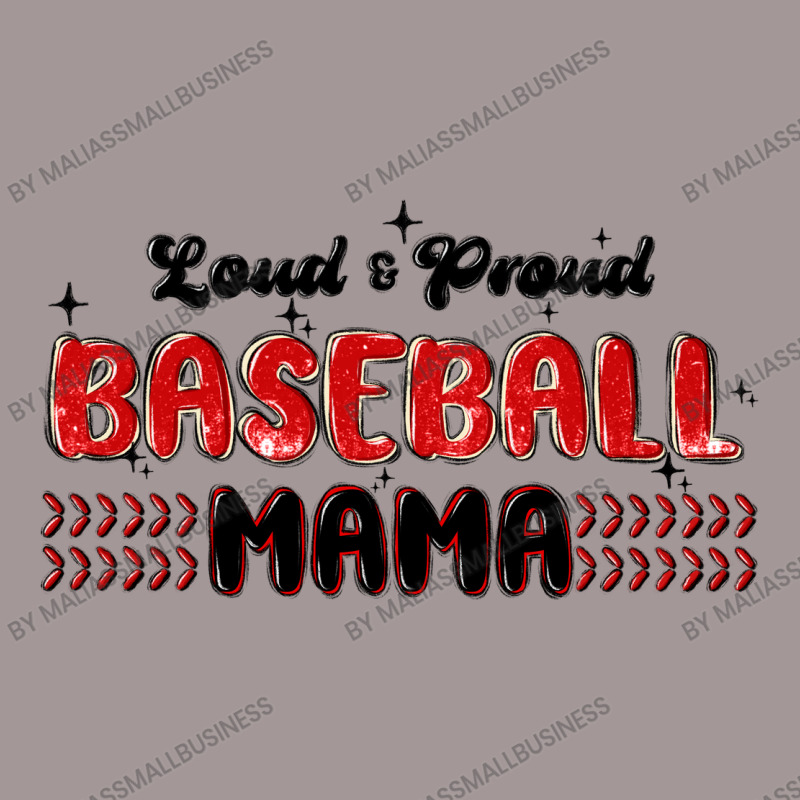 Loud And Proud Baseball Mama Vintage Short | Artistshot