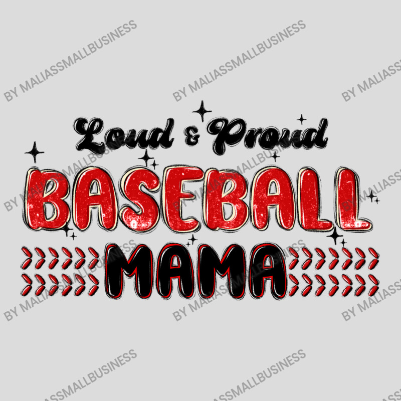 Loud And Proud Baseball Mama Men's Polo Shirt | Artistshot