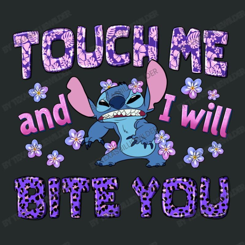 Touch Me And I Will Bite You Women's Triblend Scoop T-shirt by texasbilliewilder | Artistshot