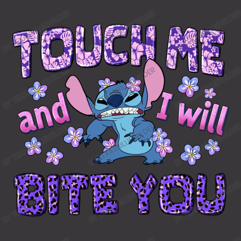 Touch Me And I Will Bite You Ladies Curvy T-Shirt by texasbilliewilder | Artistshot