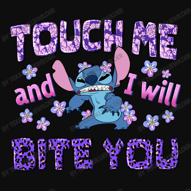 Touch Me And I Will Bite You Crop Top by texasbilliewilder | Artistshot