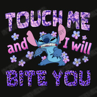 Touch Me And I Will Bite You Scorecard Crop Tee | Artistshot