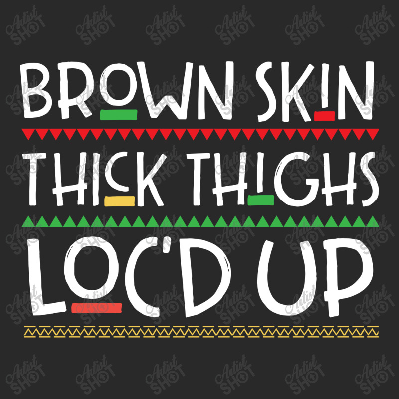 Brown Skin Melanin Poppin Toddler T-shirt | Artistshot