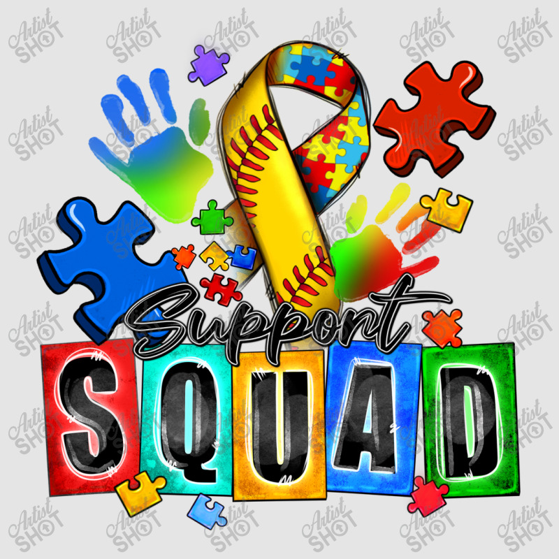 Softball Support Squad Autism Exclusive T-shirt | Artistshot