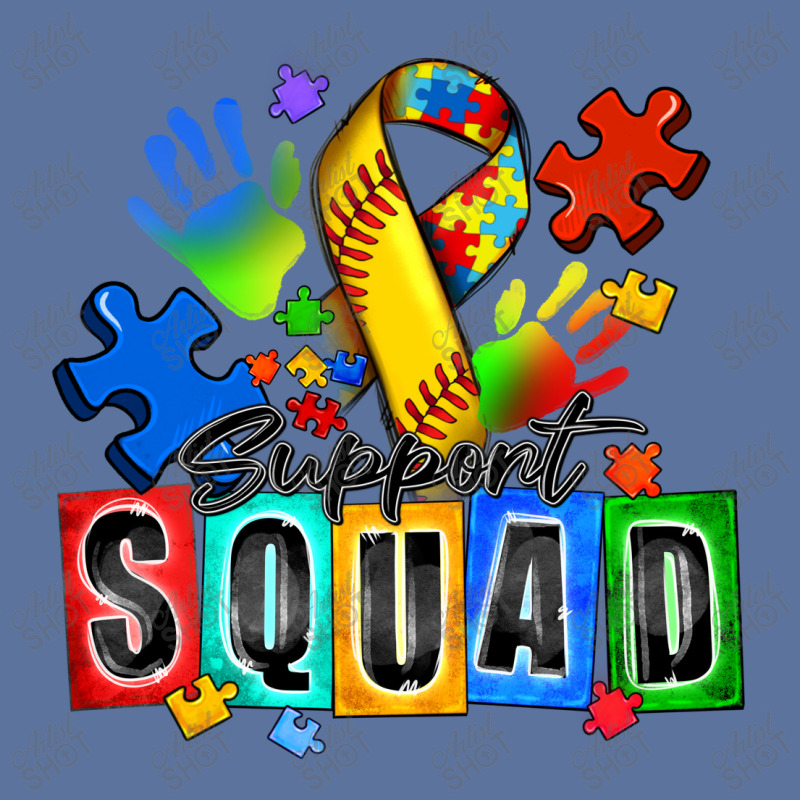 Softball Support Squad Autism Lightweight Hoodie | Artistshot