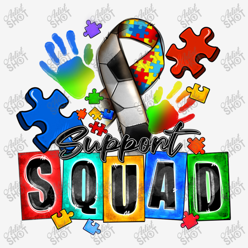 Soccer Support Squad Autism Graphic T-shirt | Artistshot