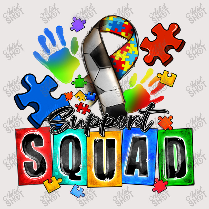 Soccer Support Squad Autism Pocket T-shirt | Artistshot