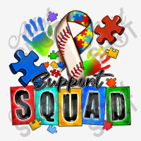 Baseball Support Squad Autism Metal Print Horizontal | Artistshot