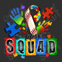 Baseball Support Squad Autism Oval Leatherette Patch | Artistshot