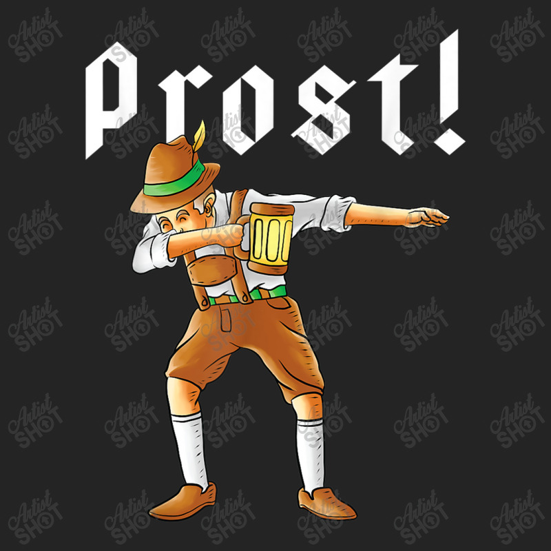 Oktoberfest Dabbing Lederhosen Beer Waiter Dab 3/4 Sleeve Shirt by Yuh2105 | Artistshot