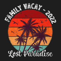 Vintage Palm Tree Family Vacation 2022 Lost Paradise Beach Premium Classic T-shirt | Artistshot