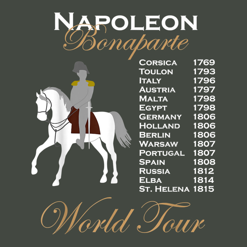 Funny Napoleon Bonaparte History World Tour Timeline Gift T Shirt Trucker Cap by agueron | Artistshot