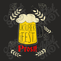 Oktoberfest Prost Men   Women Germany Beer Lovers Ladies Fitted T-shirt | Artistshot