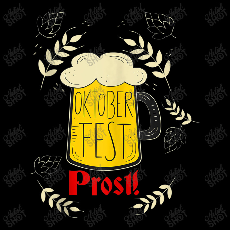 Oktoberfest Prost Men   Women Germany Beer Lovers Cropped Hoodie by Yuh2105 | Artistshot