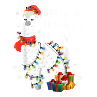 Fa La La Llama Funny Christmas Christmas Lllama Lover Cub Paper Bag - 8 X 4 1/2 X 10 1/4 | Artistshot