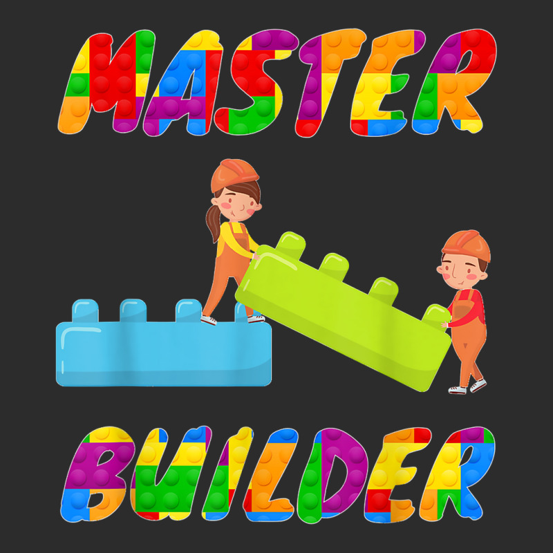 Master Builder, Brick Builder Blocks Building, Toys For Kids T Shirt Baseball Cap | Artistshot