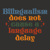 Bilingualism Does Not Cause A Language Delay Slp Pathologist Premium Champion Hoodie | Artistshot