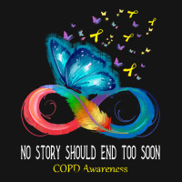 Copd Awareness T  Shirt No Story Should End Too Soon C O P D Awareness Mesh Cap | Artistshot