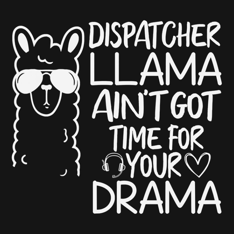 Dispatcher Llama Anit Got Time For Your Drama 911 315 Mesh cap by permad | Artistshot