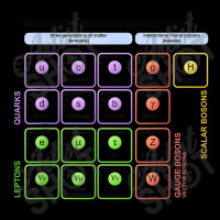 Particles Standard Model Higgs Boson Physics Teacher Student T Shirt Women's V-neck T-shirt | Artistshot