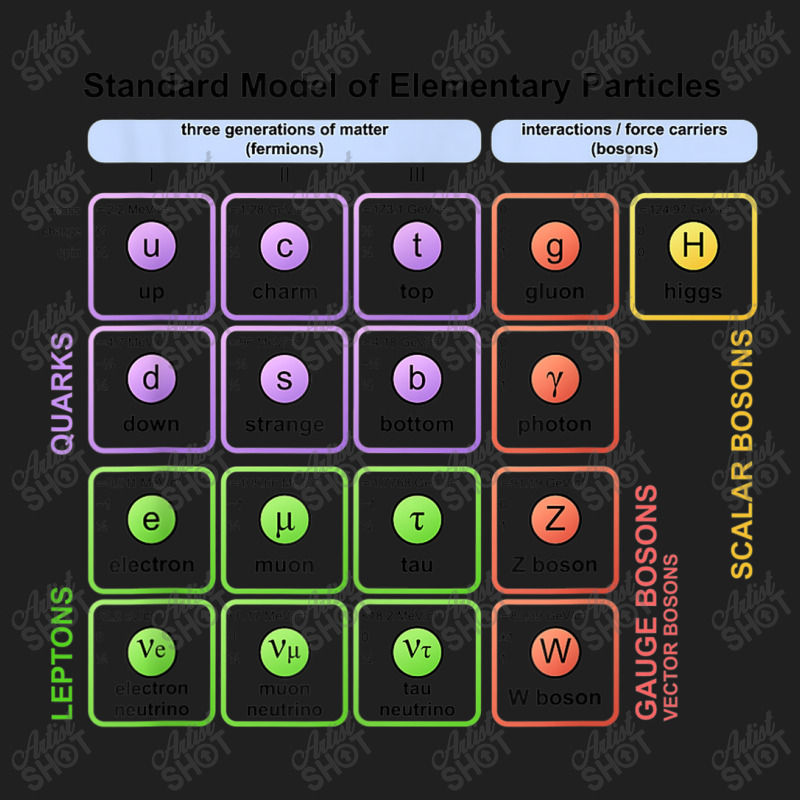 Particles Standard Model Higgs Boson Physics Teacher Student T Shirt Ladies Polo Shirt by Yuh2105 | Artistshot