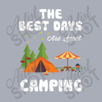 Camping  The Best Days Are Spent Camping Tank Dress | Artistshot