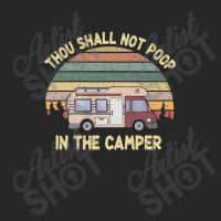 Camping Thou Shall Not Poop In The Camper Retro Vintage Women's Pajamas Set | Artistshot