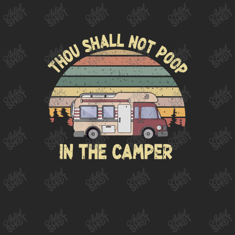 Camping Thou Shall Not Poop In The Camper Retro Vintage Women's Pajamas Set by hoainv | Artistshot