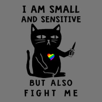 Lgbt Cat I Am Small And Sensitive But Also Fight Me Pride Camo Snapback | Artistshot